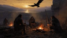 Ancient Cavemen Ravens