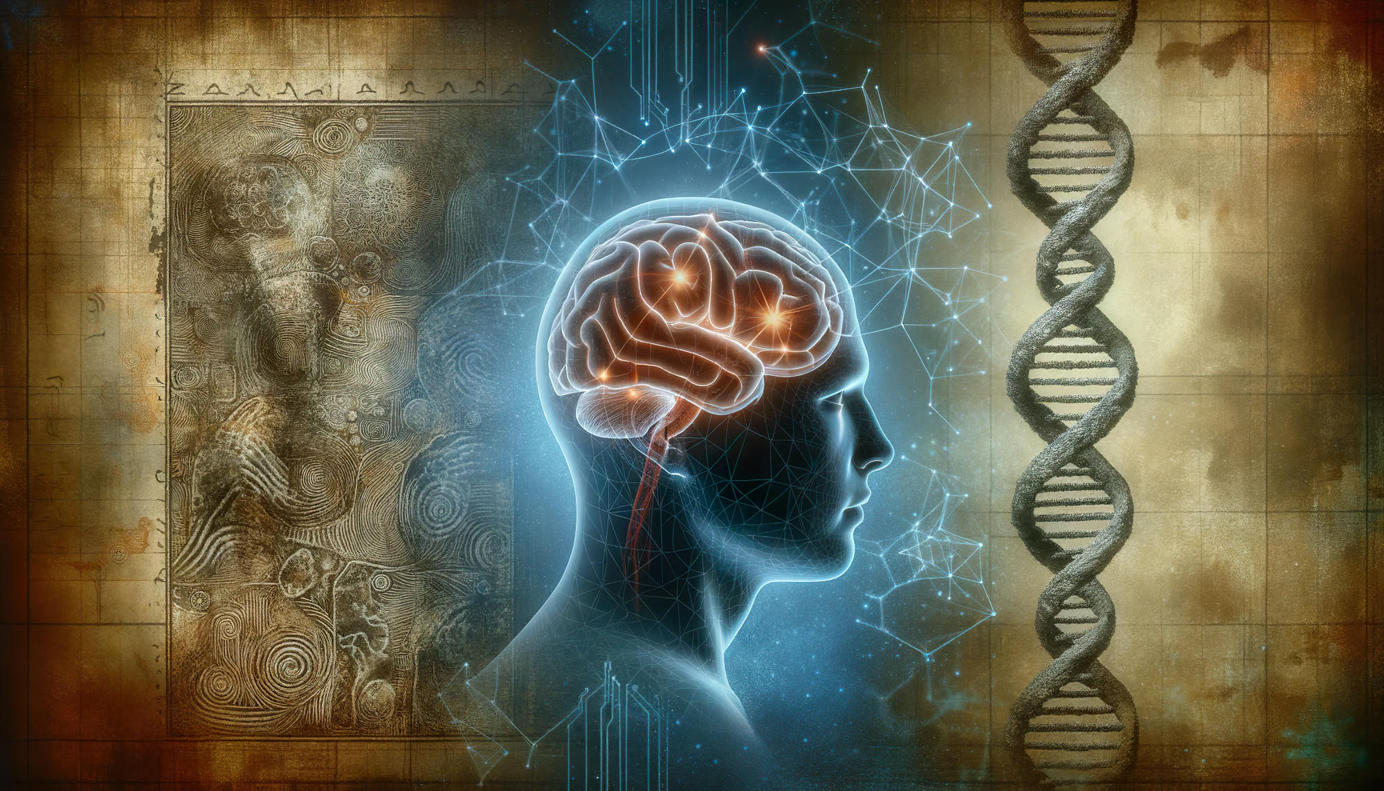 O antigo DNA denisovano pode aumentar o risco dos humanos modernos de desenvolver distúrbios de saúde mental, como a depressão