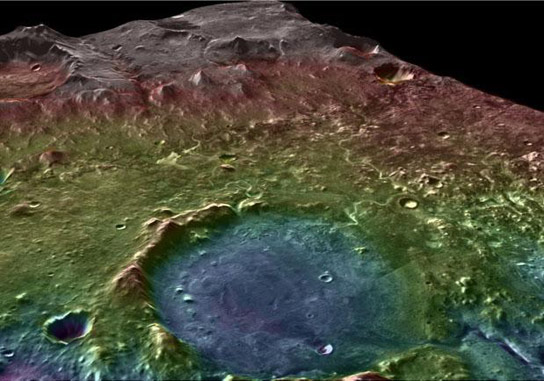 Ancient Martian Lake System Records Two Water-Related Events