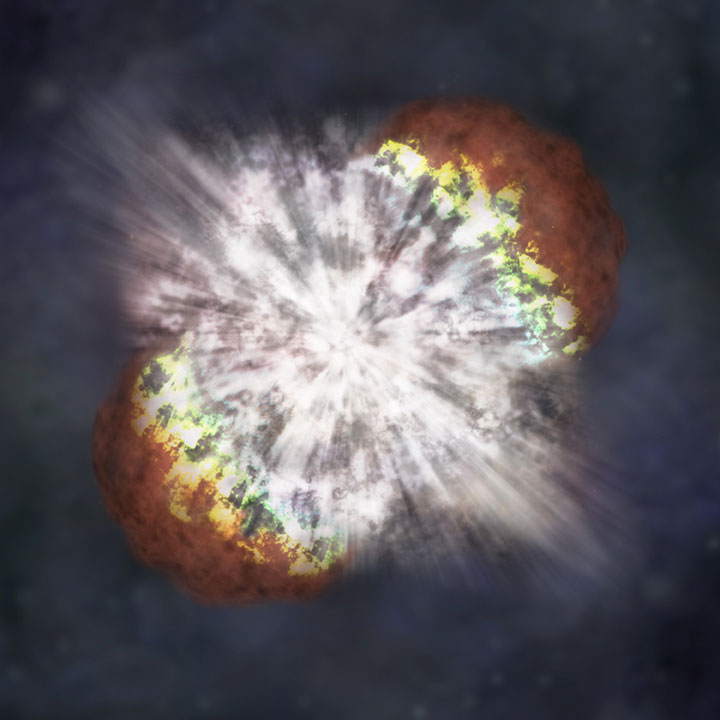 Ancient Supernovae Prompted Human Ancestors to Walk Upright