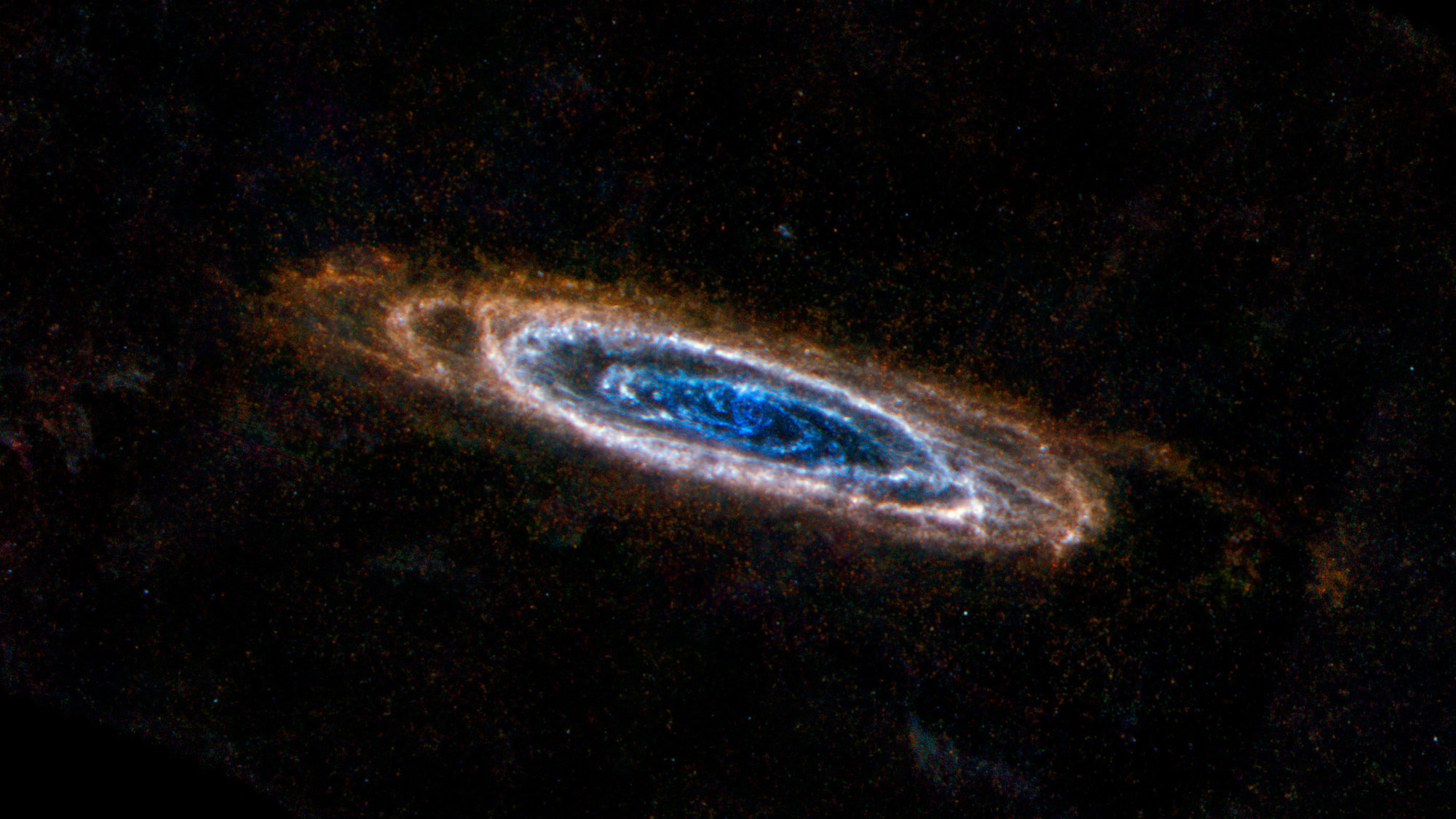 New Herschel Images Of The Andromeda Galaxy New Herschel Images Of The Andromeda Galaxy