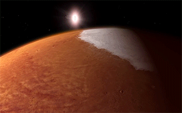 Animation Shows MAVEN Orbiting Mars