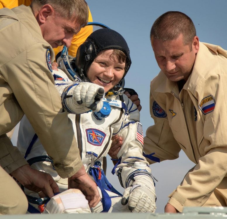 Anne McClain Soyuz MS 11 Spacecraft