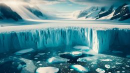 Antarctic Ice Sheet Melting Concept
