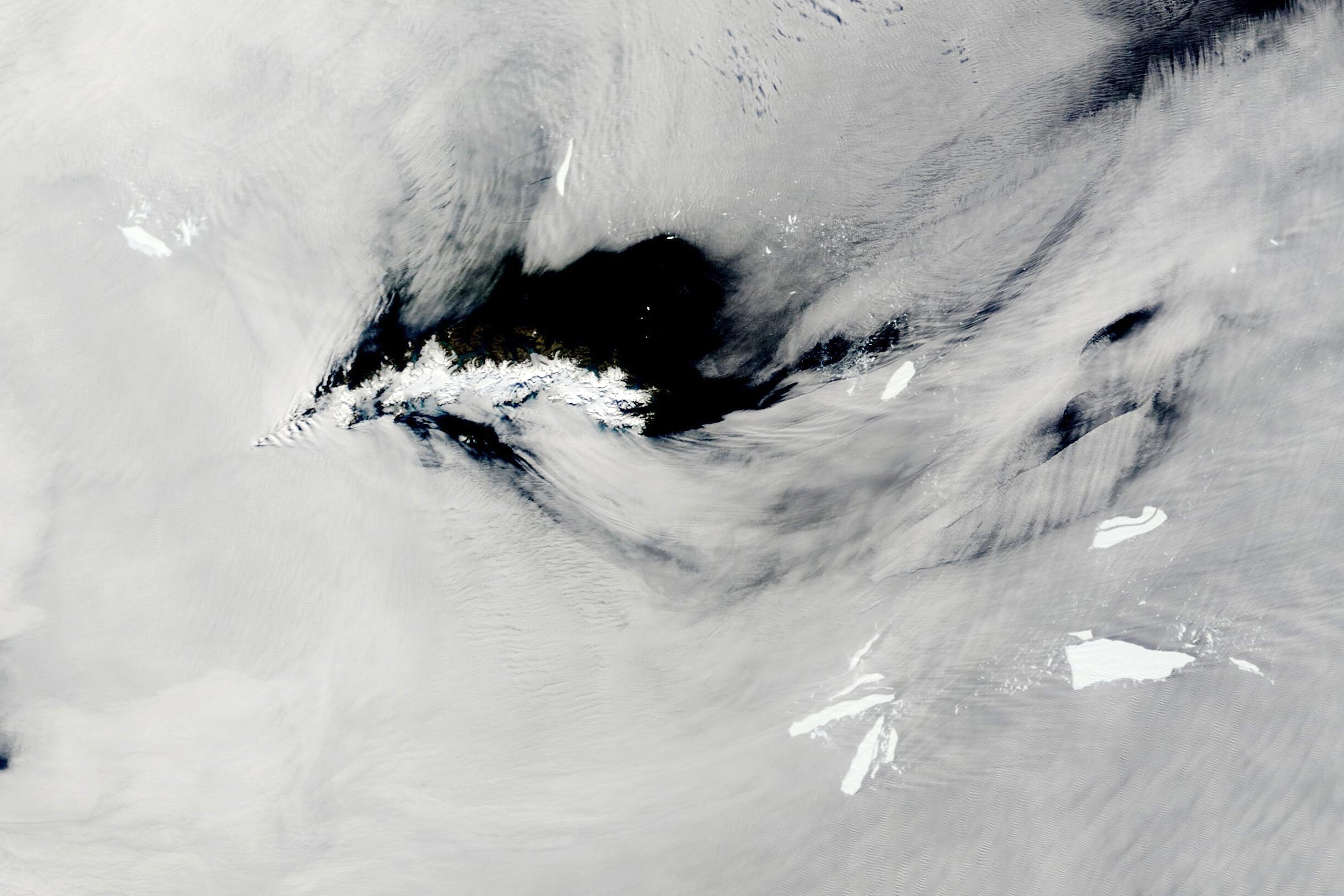 Дыра в Антарктиде снимки со спутника