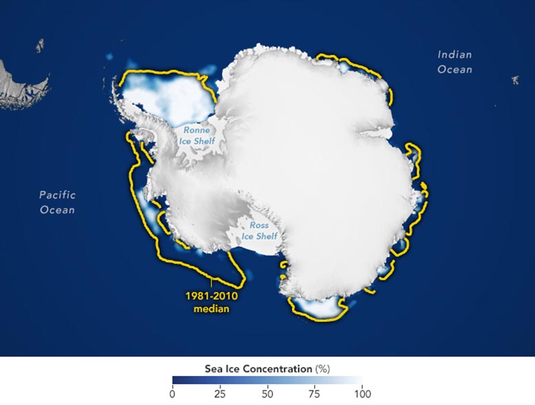 Antarctic Sea Ice February 2024 Annotated