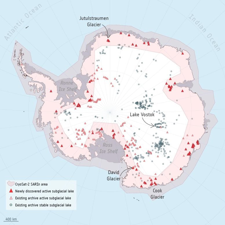 Antarctic Subglacial Lake Inventory