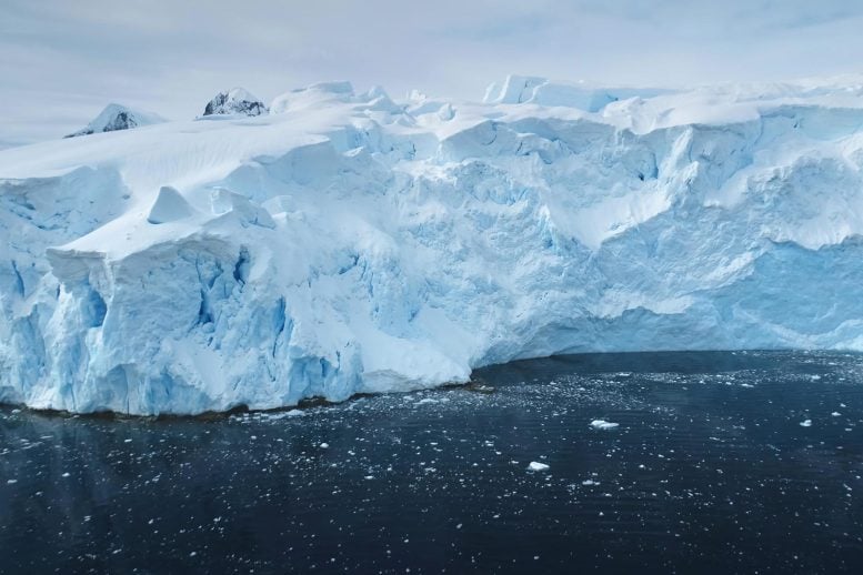 Antarctica Giant Glacier Calving
