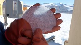 Antarctica Ice Core Sample