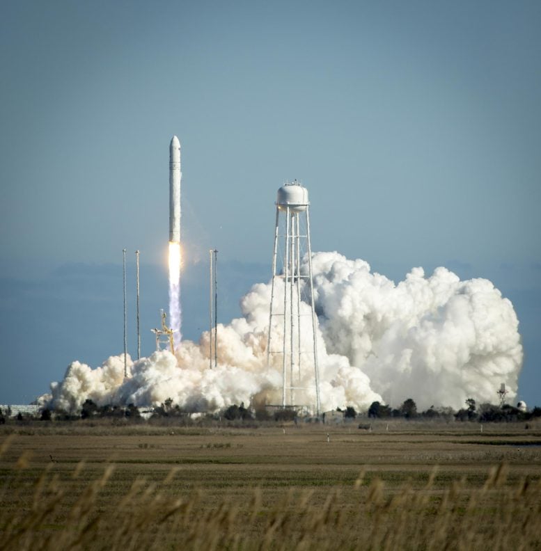 Antares Rocket Launch From NASA Wallops Flight Facility