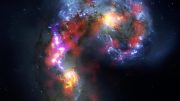 Antennae Galaxies Collision ALMA
