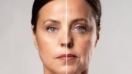 Anti Aging Woman Longevity Concept