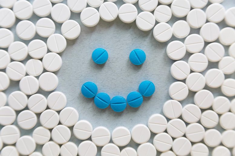 Antidepressant Medication Concept
