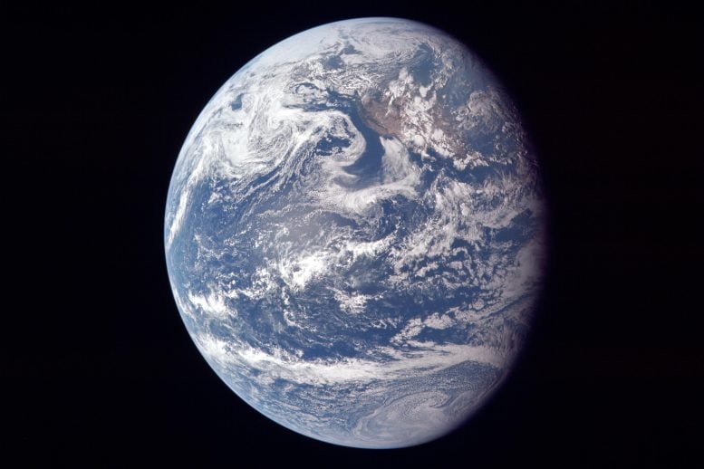 Apollo 11 Earth Image