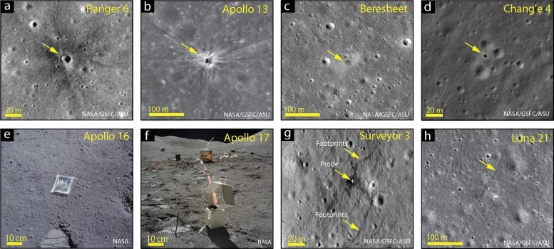 Archaeological Artifacts and Features on the Moon