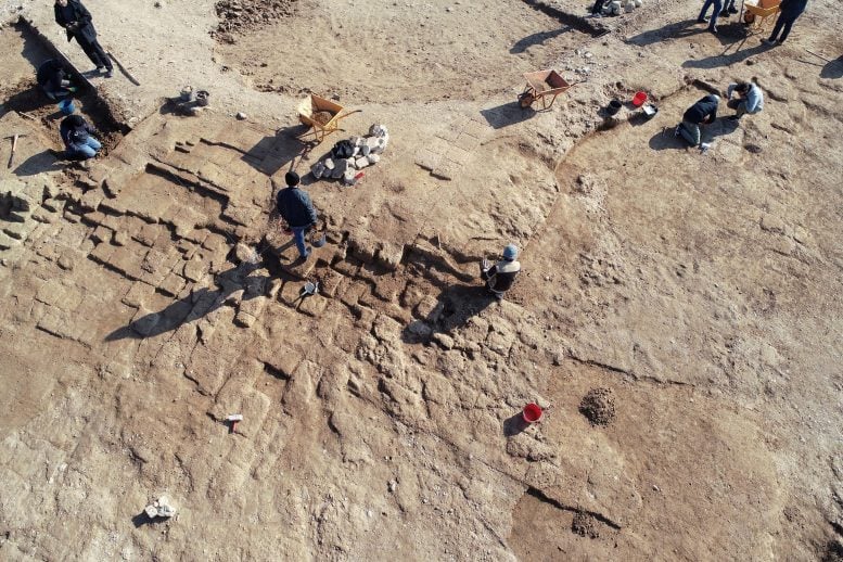 Archaeologists Uncover Walls Ancient City at Kemune