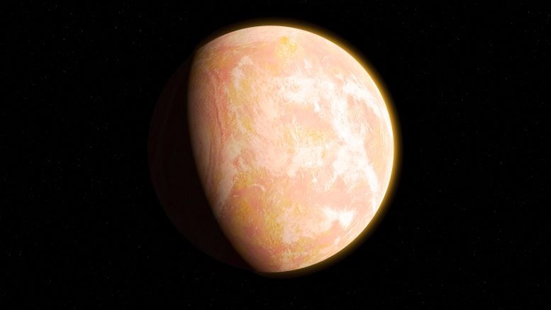 Archean Earth Pale Orange Dot
