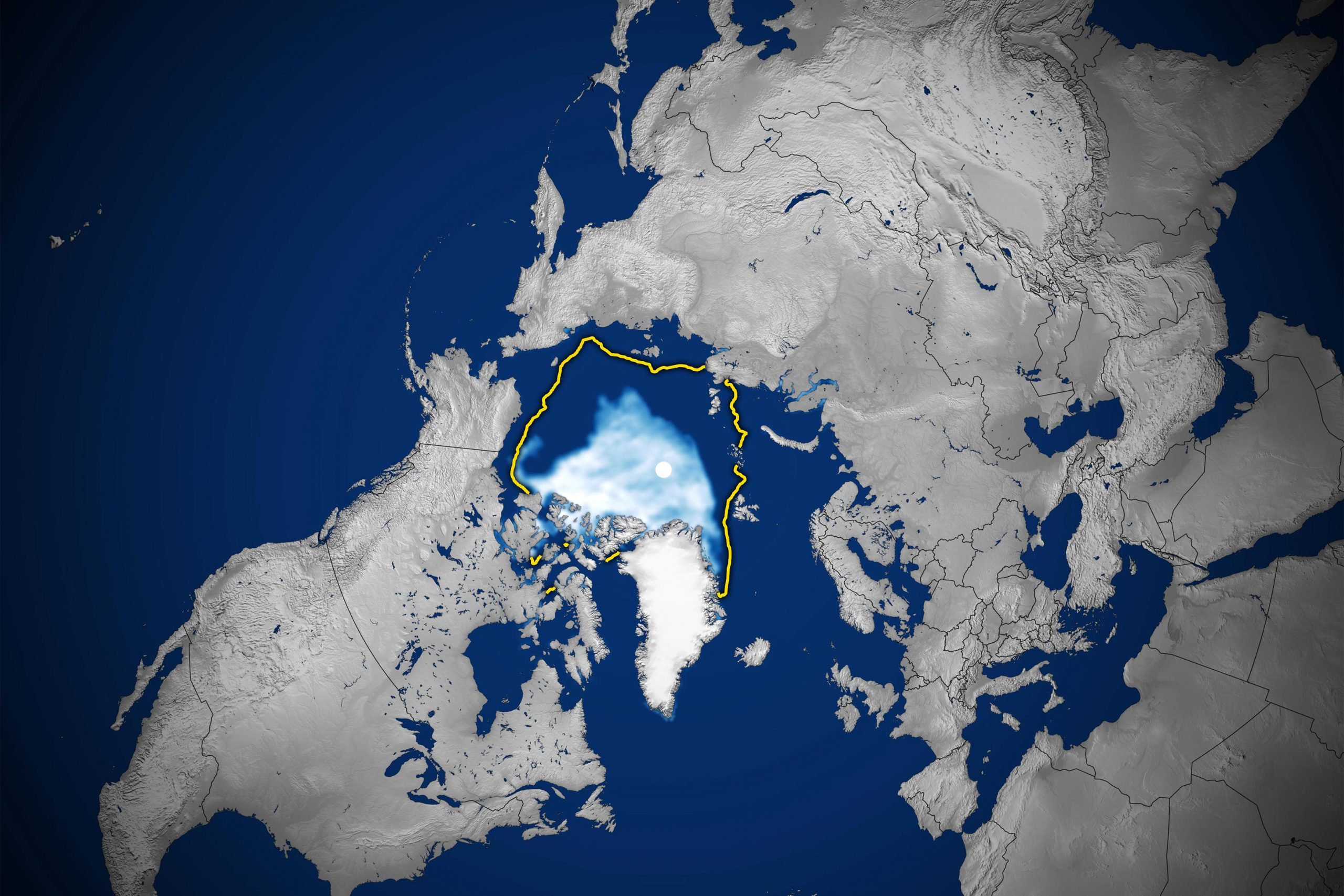 Arctic Sea Ice Concentration September 2020 Scaled 