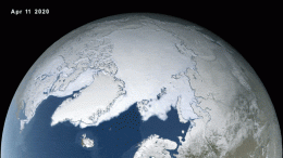 Arctic Sea Ice Extent 2020
