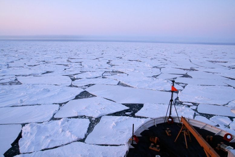 Arctic Sea Ice USCG Healy