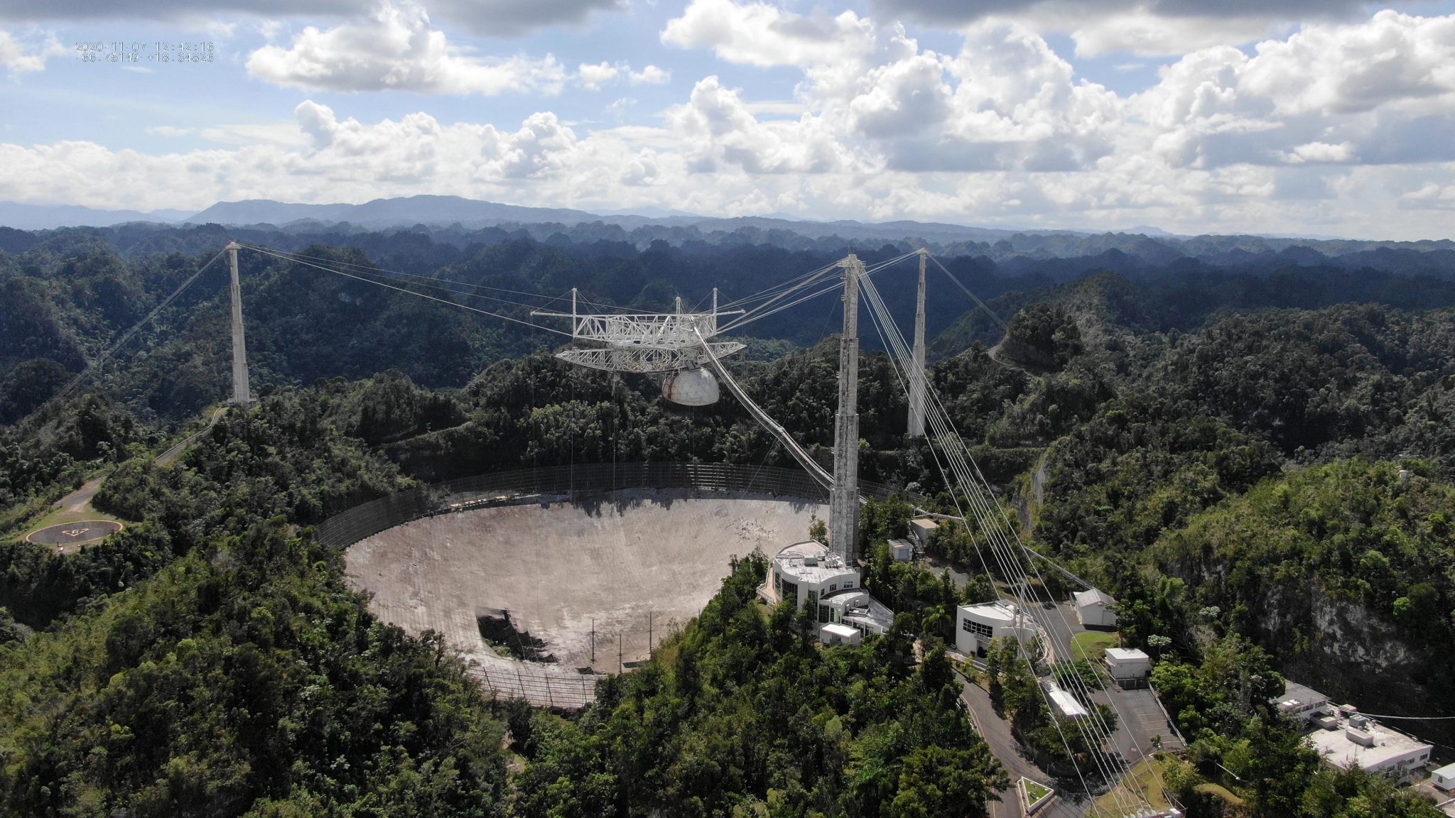 Its The End For Iconic 1000 Foot Wide Telescope At Arecibo Observatory After Second Cable Break 5138