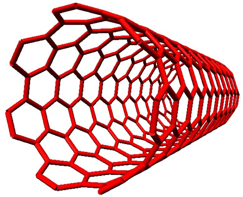 Armchair Carbon Nanotubes Illustration
