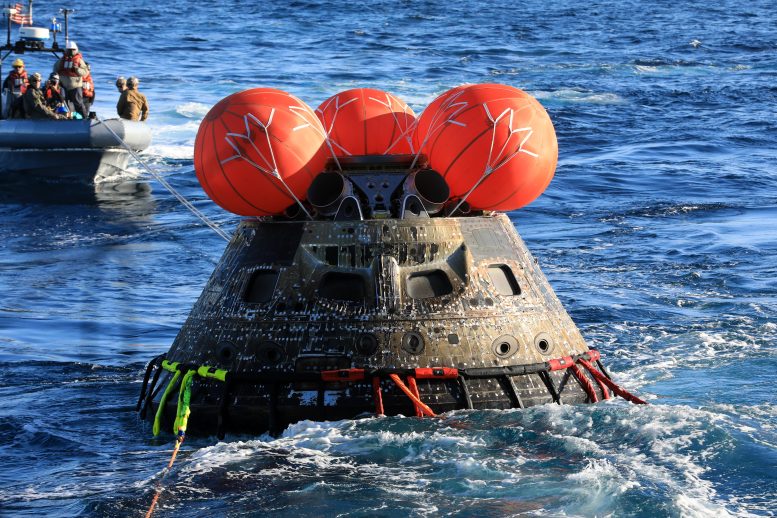 Artemis I Orion Recovery