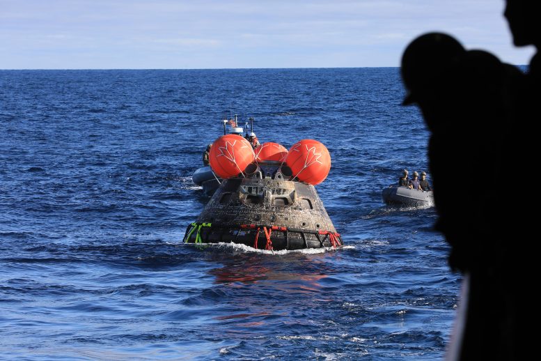 Artemis I Orion Recovery Operations