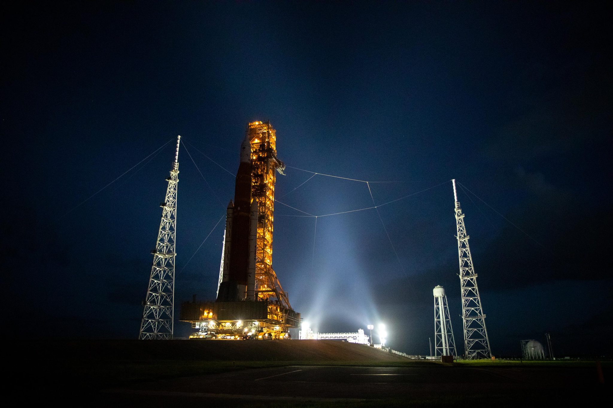 NASA’s Massive Artemis I Moon Rocket Arrives at Launch Pad Ahead of ...