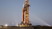 Artemis I SLS First Rollout