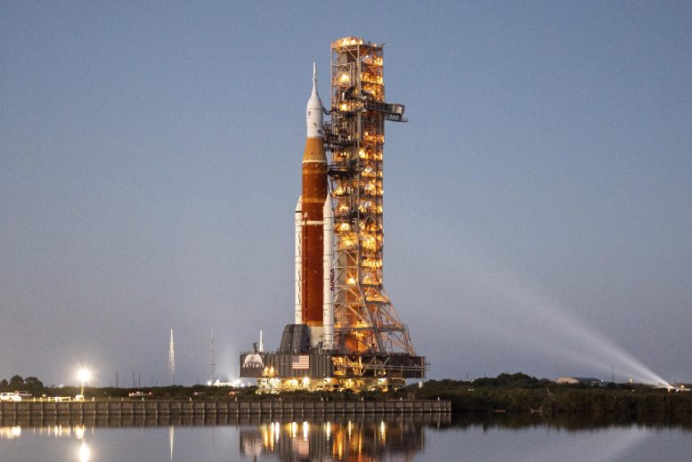 Artemis I SLS First Rollout