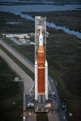 Artemis I WDR Rollout 3