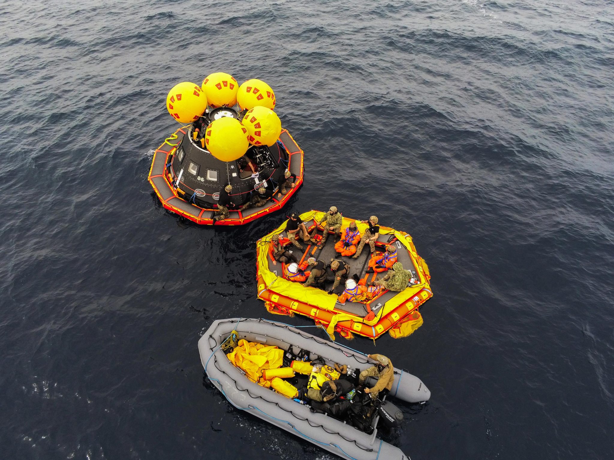 US Navy and NASA Join Forces to Train for Final Phase of Artemis II ...
