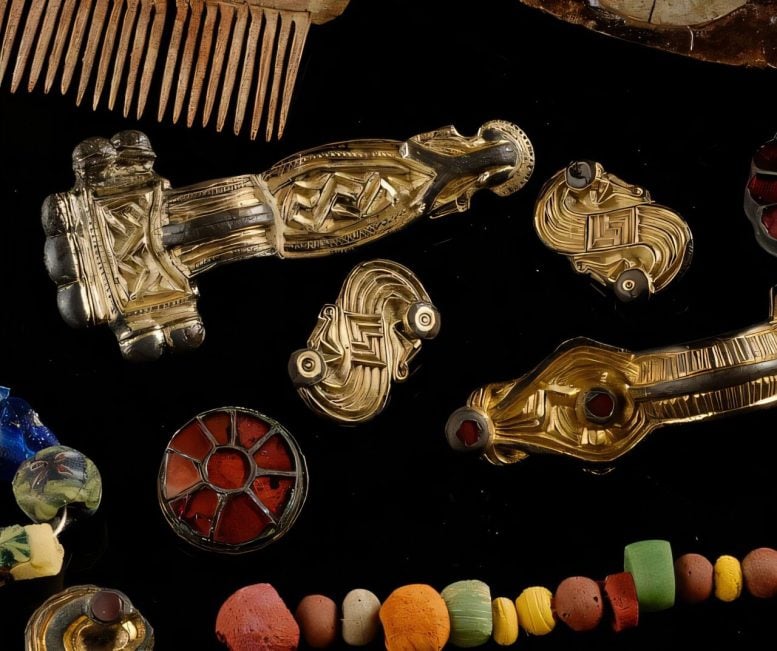 Artifacts From the Sixth Century Cemetery at Szeleste, Hungary