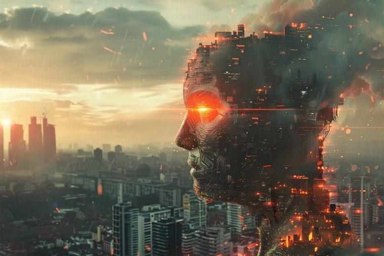 Artificial Intelligence Danger AI Apocalypse Art Illustration