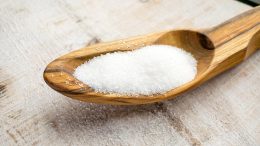 Artificial Sweetener Sugar Substitute Wooden Spoon