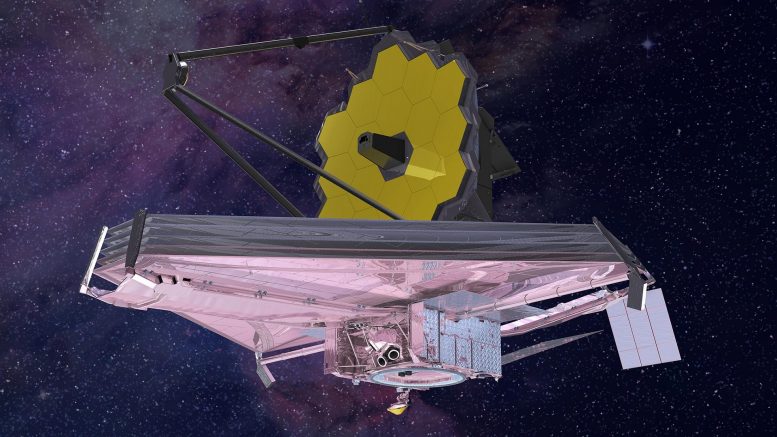 Artist Concept NASA James Webb Space Telescope