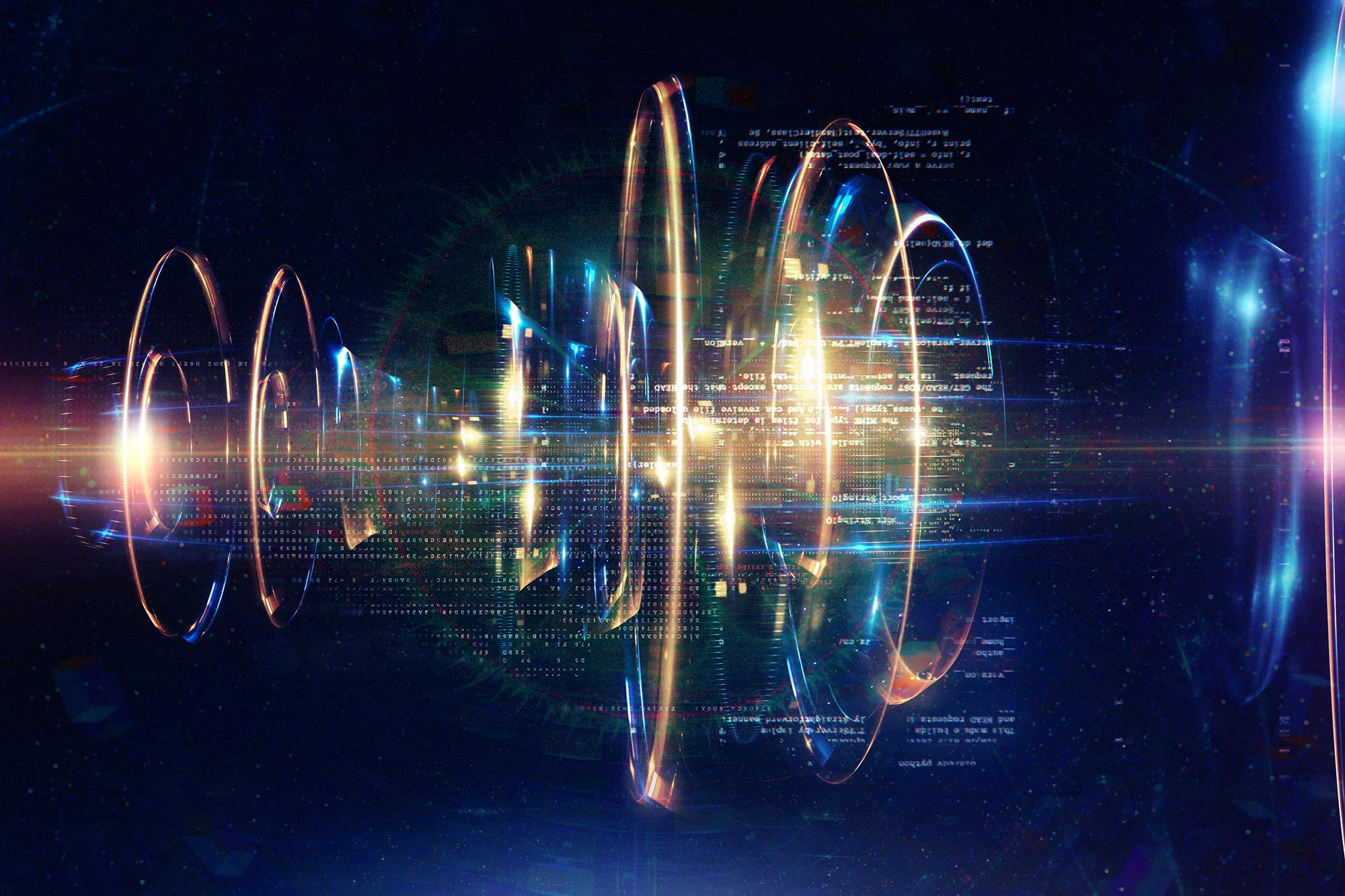 Artist Concept Quantum Computer