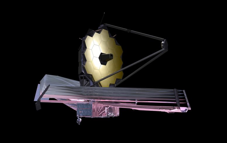 Artist Conception of the James Webb Space Telescope
