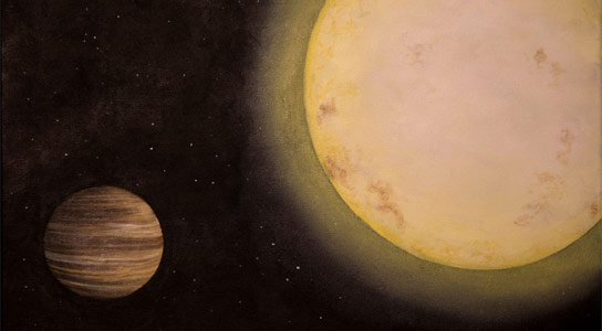 Artist Impression of Newly Discovered Planet Kelt 6b