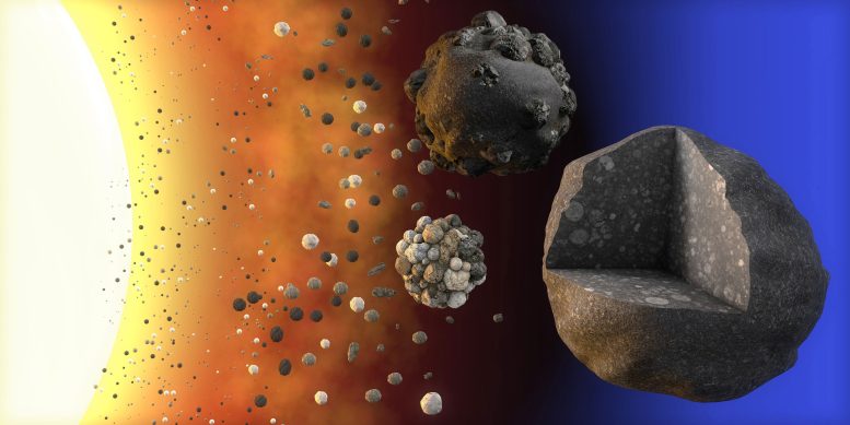 Artistic Illustration of Protoplanetary Disk Formation