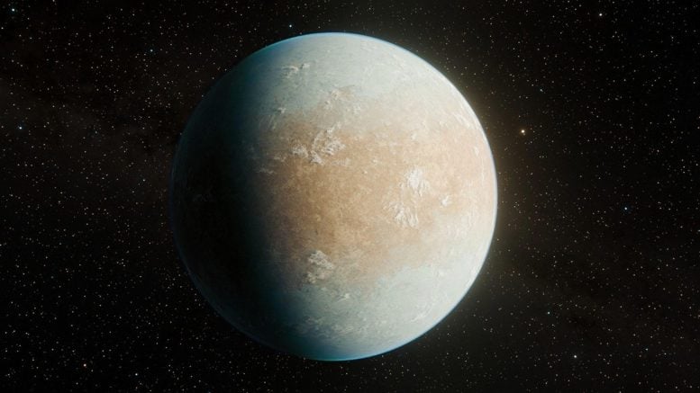 Artist’s Concept of Exoplanet Candidate HD 137010 B
