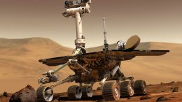 Artist's Concept of Rover on Mars