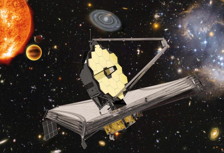 Artist’s Impression James Webb Space Telescope