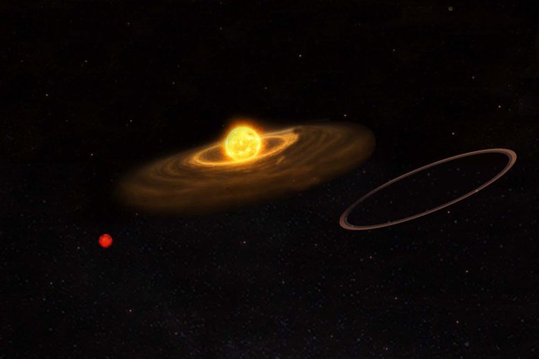 Artist’s Impression of ASASSN 24fw After the Eclipse Is Over