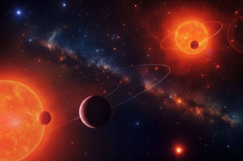 Astronomers Stunned by Bizarre Three-Planet System That Rewrites the Rules of Space