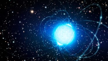 Artist’s Impression of a Magnetar in the Star Cluster Westerlund