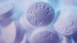 Aspirin Tablets Close Up