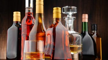 Assorted Alcohol Liquor Bottles