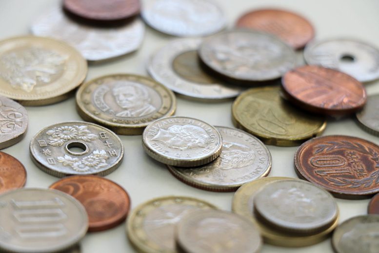 Assorted Coins Money